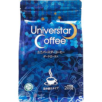 ロースト時間を長めにしたダークロースト仕様のコーヒー