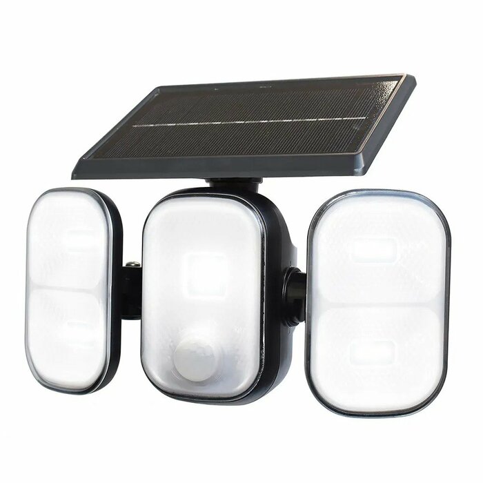 約600ルーメンの強力な光を放つ「2WAY充電式センサーライト」