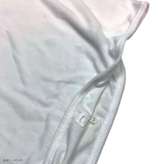 ニトリ、ぼく、シマエナガ。 子供用ポンチョ画像