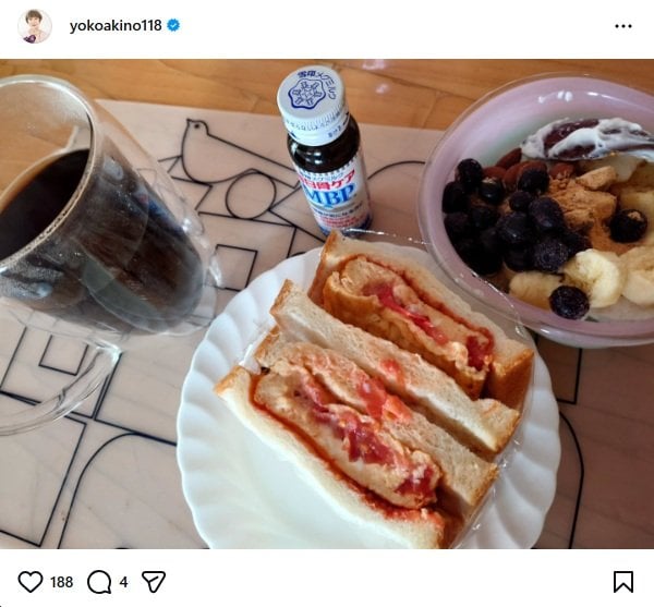 秋野暢子のInstagram投稿