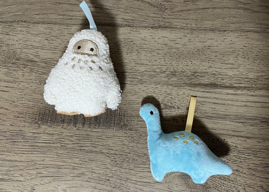 セリア、ファブリックオーナメント イエティ・ネッシー商品画像