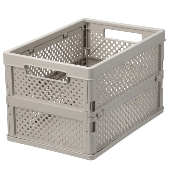 出所：ニトリ公式通販ニトリネット　たためる収納ボックス（ハーフ MO BK-116）