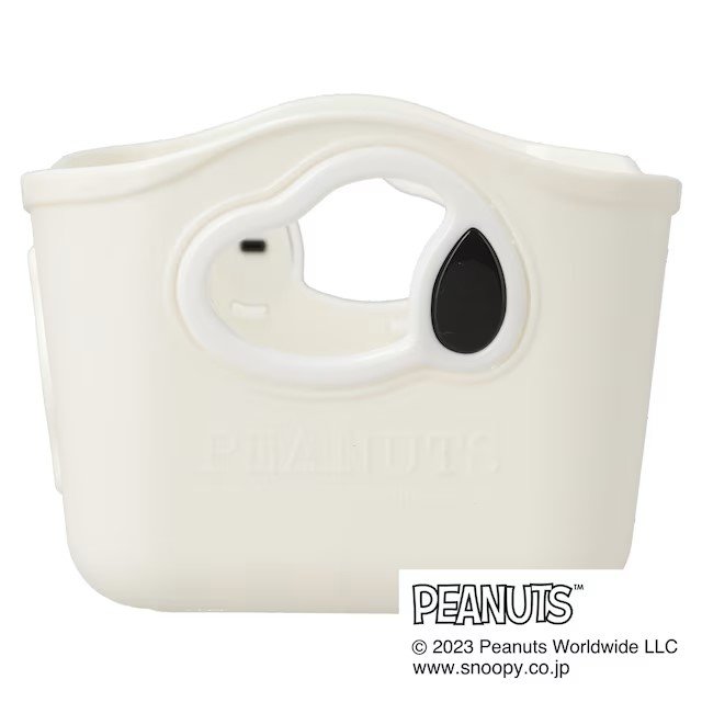 蓋つきヤワラカバケツ2P(スヌーピー)