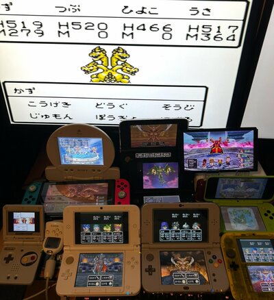 ドラクエ1～11を同時プレイ