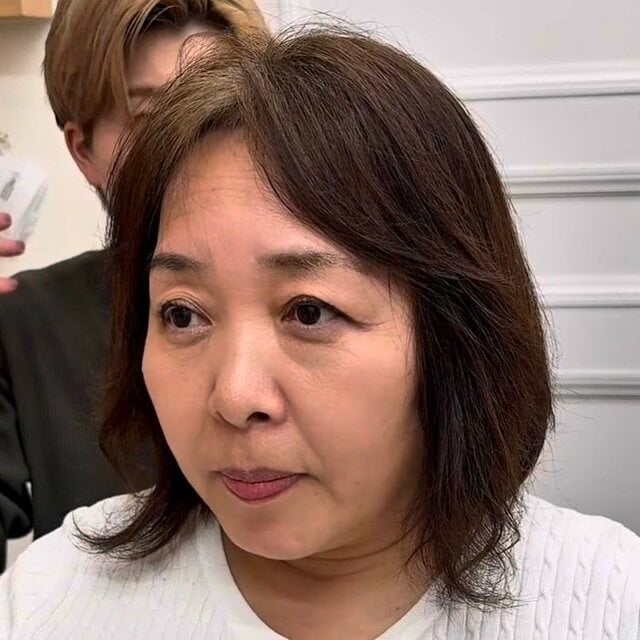 「ふわっと華やかな感じに」お任せカットでイメージチェンジした女性！大満足の仕上がりに笑顔あふれる