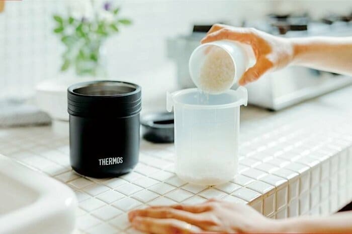 外へ持っていく日だけでなく、自宅で炊飯器代わりとしても使えます