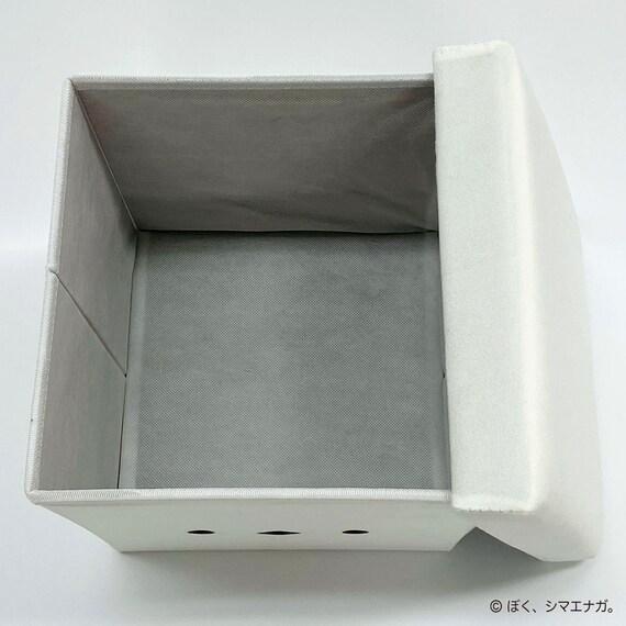 出所：ニトリ公式通販ニトリネット ぼく、シマエナガ。　収納スツール(ホワイト)