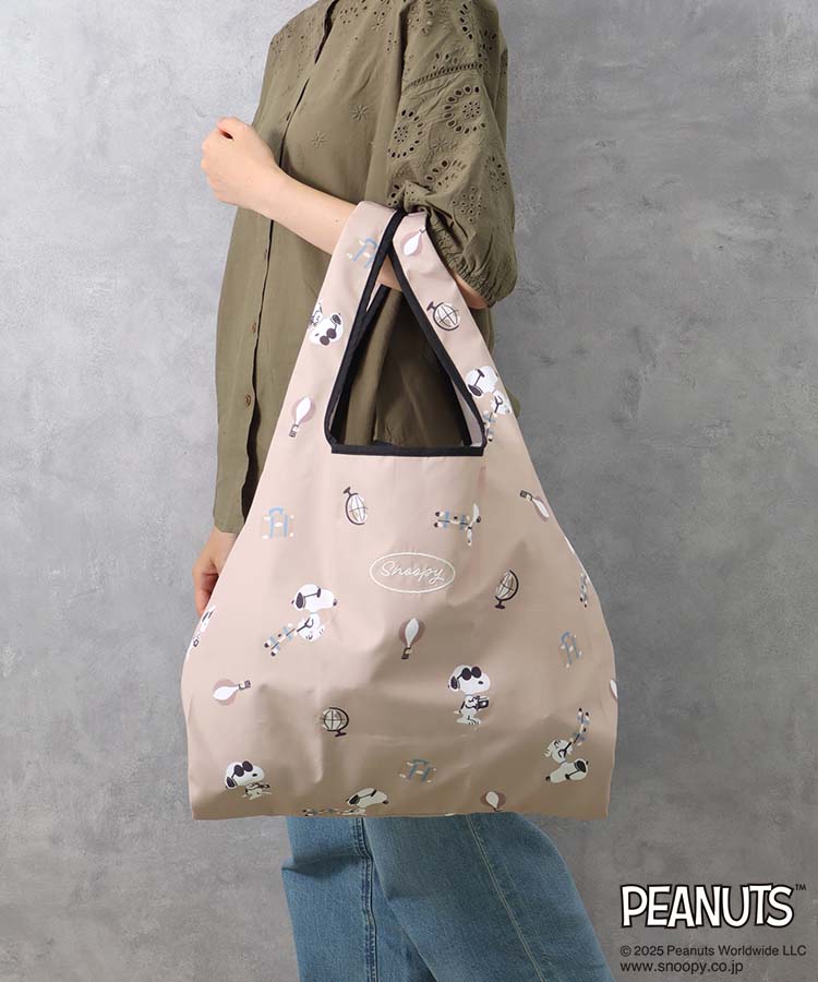 出所：ブルーブルーエ公式　スヌーピーjourneyエコバッグL