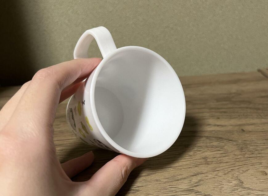 セリア、コウペンちゃん 手付きコップ（全2種）　画像