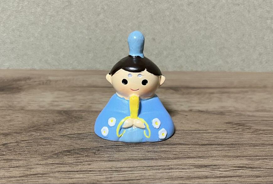 セリア、ひな祭りマスコット 男雛の商品画像