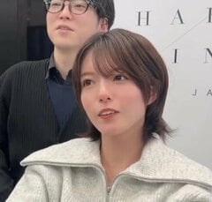 【大変身】「縮毛してるけどパーマをかけたい」「短くしたいけど頬骨は隠したい」女性のアフター姿に本人「めっちゃいい」