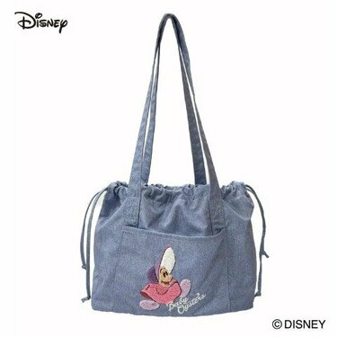 カリフォルニアディズニーミッキー刺繍バッグ Disney Mickey Fur Tote Shoulder Crossbody Bag ディズニー