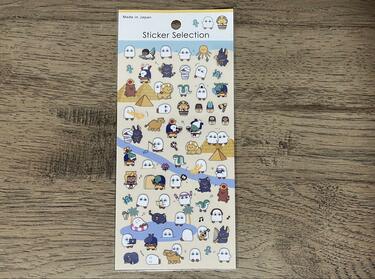 セリアに「メジェド様だらけのシール」が登場！エジプト好き必見