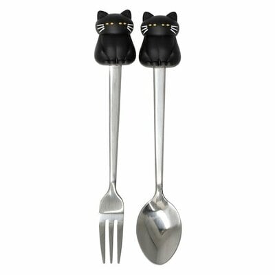 ニトリ、カトラリー2Pセット(デコネコNP TY608)商品画像