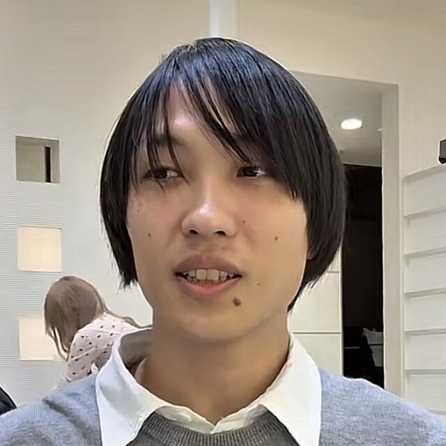【大変身】長めマッシュの男性がショートで大胆イメチェン！「めっちゃ良いです！」と大喜び