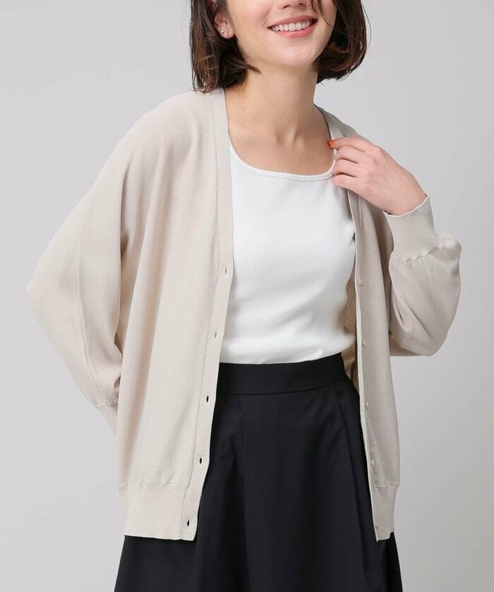 ハニーズ公式　8分袖ドルマンカーデ