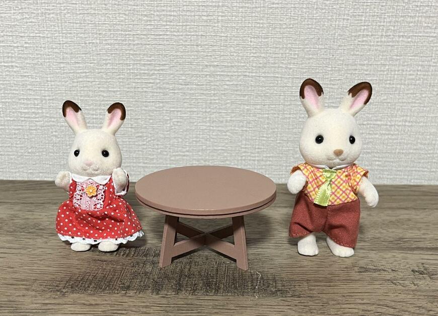 筆者撮影（セリア、ドール ローテーブル）