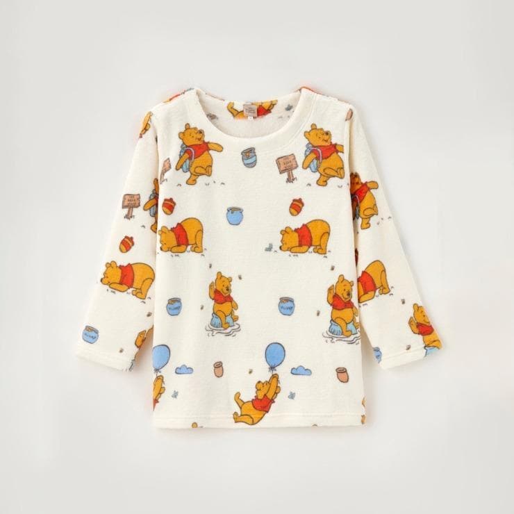 出所：しまむらパーク レディース　Disney ルームウェアハッピーバッグ3点セット（くまのプーさん）