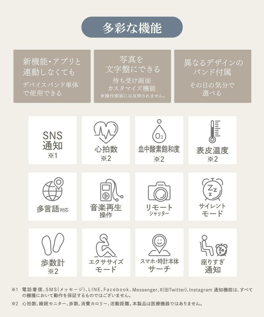 出所：パルグループ公式ファッション通販サイト 3COINS デバイスバンドplusAL