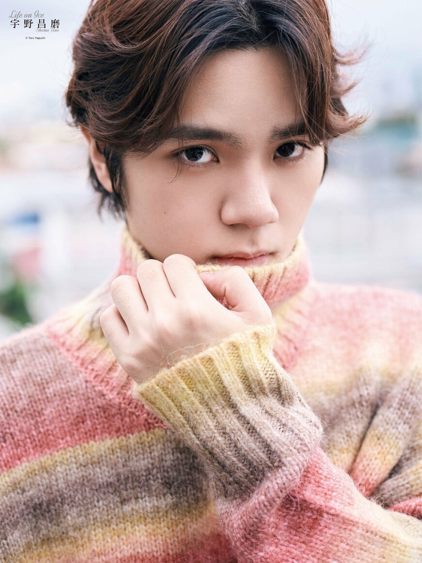 出所：株式会社扶桑社「フィギュアスケートLife Extra「Life on Ice 宇野昌磨」が発売！ 2種類の表紙画像とポスター4カットを初公開！」