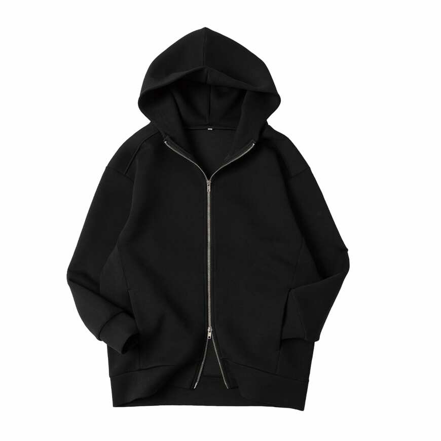 出所：ワークマン公式　レディースストレッチライトコクーンジップパーカー