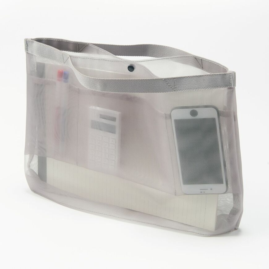 出所：無印良品ネットストア ナイロンメッシュバッグインバッグA4サイズ用