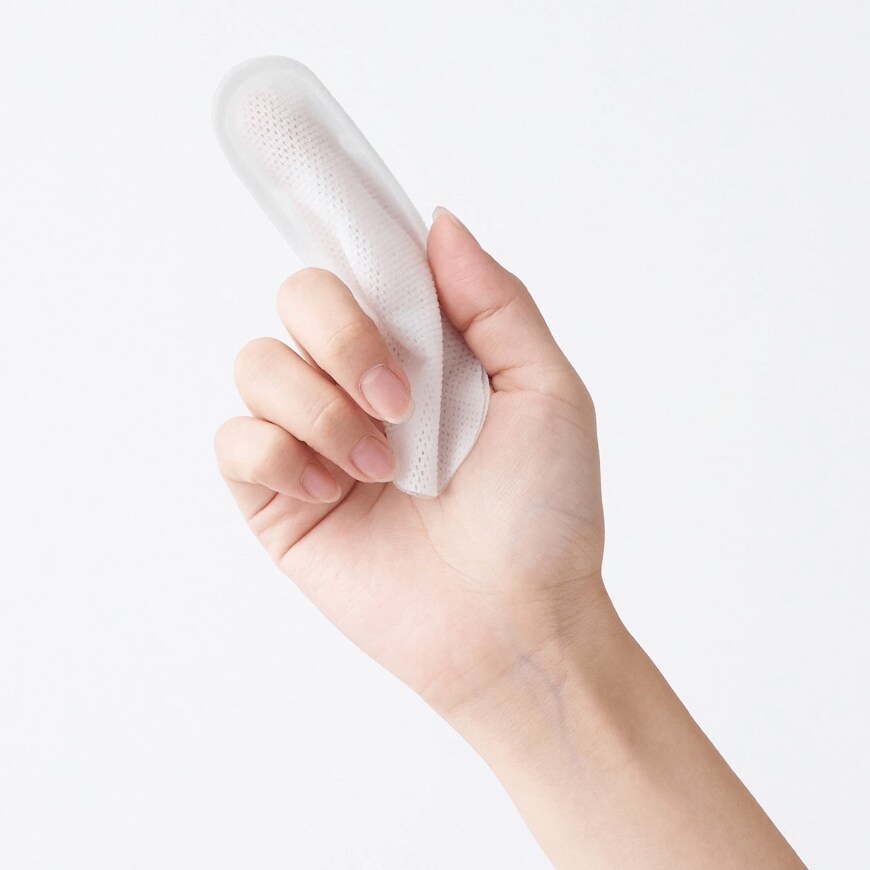 出所：無印良品ネットストア 指型歯みがきシート