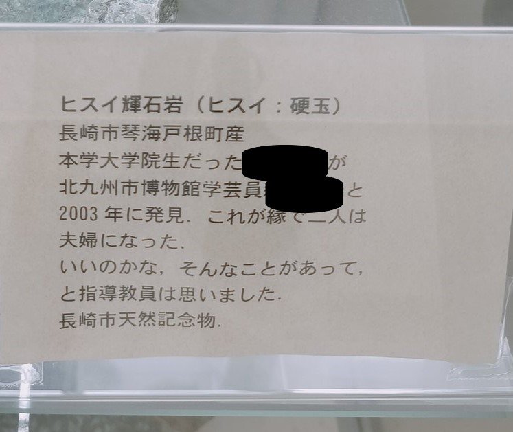 ヒスイの解説に驚いてしまう