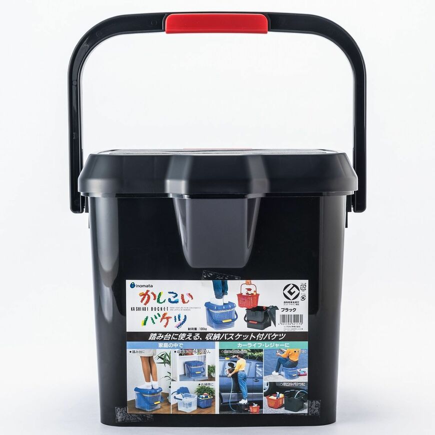 出所：オートバックス公式ブランドサイト　かしこいバケツ　17L　ブラック