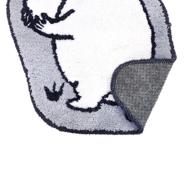 ムーミン アクセントマット こっち向いてムーミン