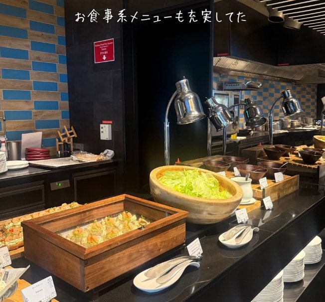 パスタやカレーなど食事メニュー