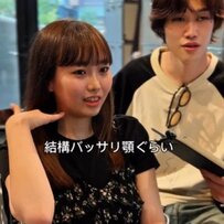 【大変身】胸まである髪を顎までバッサリ！女性がボブに大胆イメチェン！