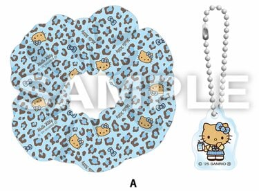 ローソン限定　日焼けキティ　ミラー　ルーズソックス　シュシュ　セット ローソン限定 日焼けキティ ミラー ルーズソックス シュシュ