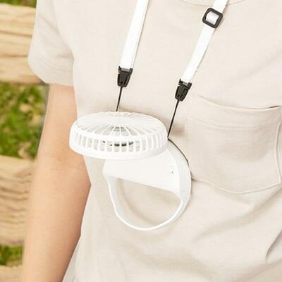 ニトリ、2WAY 首掛けファン商品画像