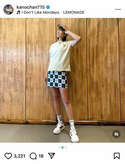 狩野舞子さんのInstagram投稿