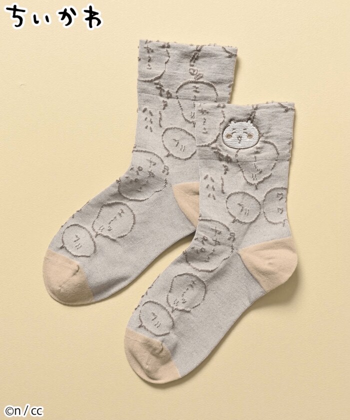 ちいかわ/刺繍ソックス