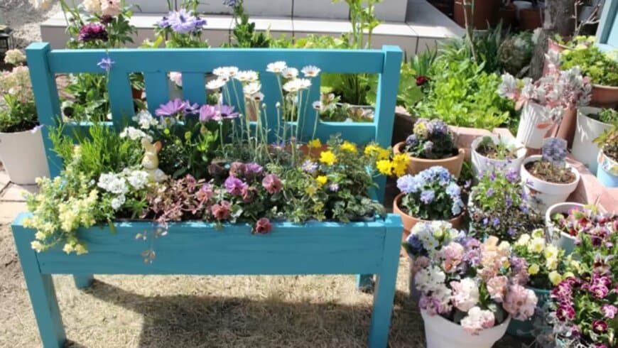 100円均グッズで【お金をかけない庭づくり】　お金をかけずに楽しむオシャレなアレンジがいっぱいです！