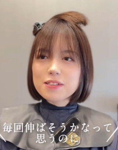 髪を伸ばそうと考えていた女性　切りたくなってイメチェンした姿に反響
