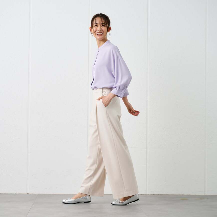 出所：イオン株式会社　オルスタ両面起毛ワイドパンツ