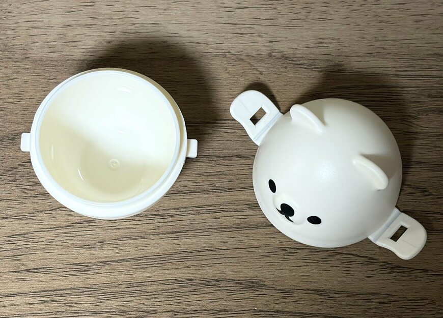 筆者撮影（セリア、ゆでたまごケース）