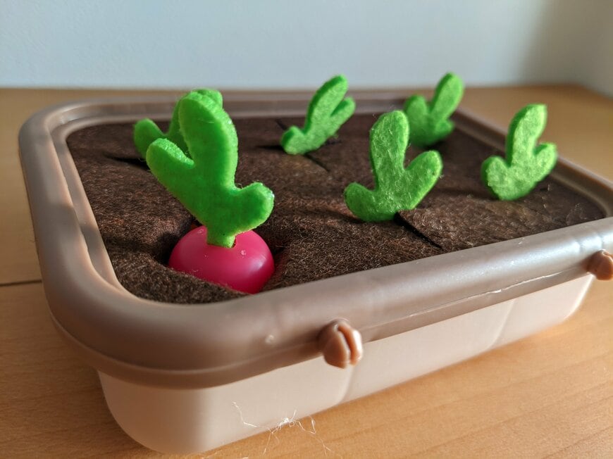 筆者撮影（セリア、ほのぼのファーマーゲーム）