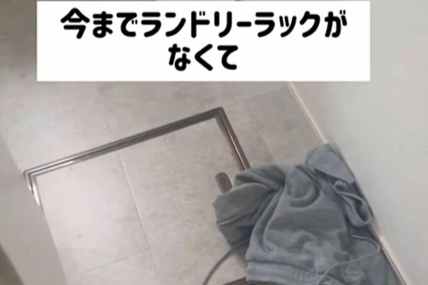 【ダイソーDIY】散らかる脱衣所がスッキリ激変！ダイソーの100均アイテムだけで作る「キャスター付きランドリーラック」が優秀すぎる…結束バンドで繋ぐだけで築24年の中古住宅が激変
