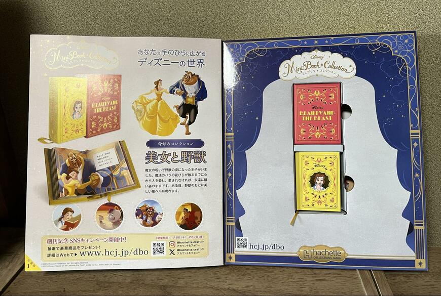 アシェット・コレクションズ・ジャパン株式会社、ディズニー ミニブック・コレクション画像