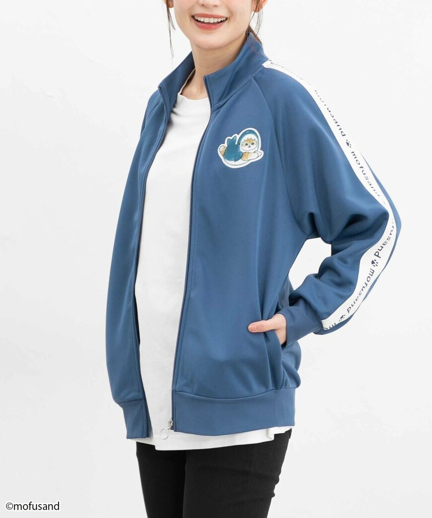 ハニーズ公式　mofusand／トラックジャケット（ネイビー）