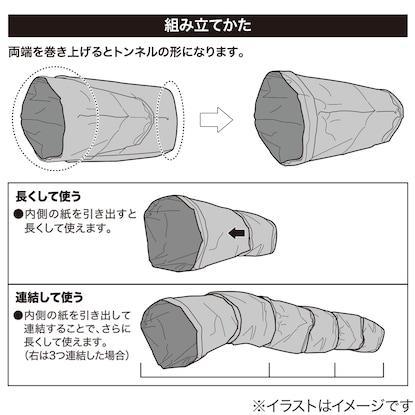 ニトリ、トンネル大好きバリバリ袋 3セット画像