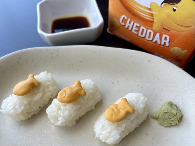 アメリカ人の少年が握った寿司