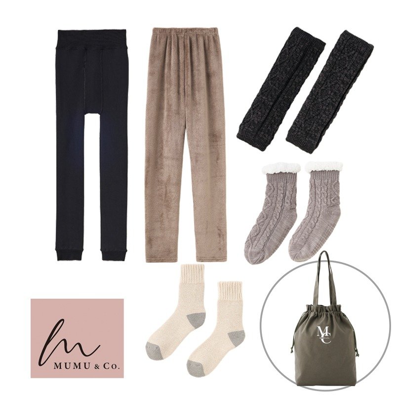 しまむらパーク レディースレッグウェア【5点セット】(ブラウン)