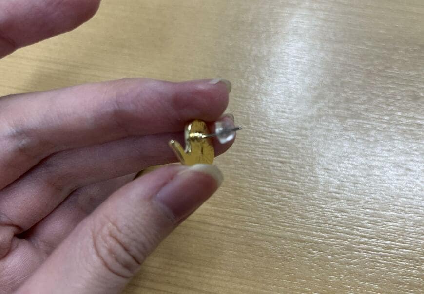 キャンドゥ、7873 シマエナガピアス画像