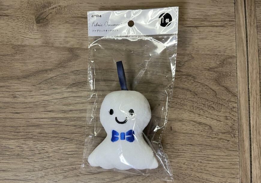 セリア、ファブリックオーナメント てるてるぼうず 大画像