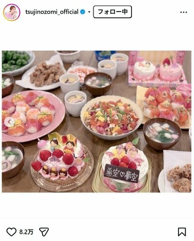 辻希美のInstagram投稿